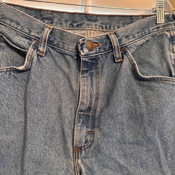 VINTAGE LEGENDARY GOLD WRANGLER JEANS!! 34 X 29 - Picture 3 of 6